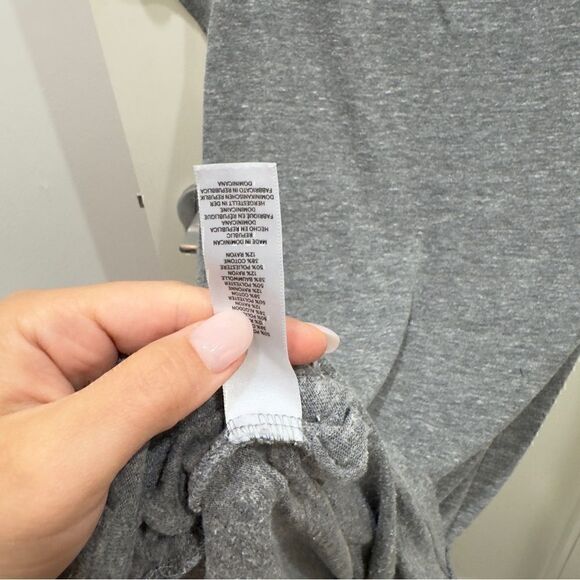 Alternative Apparel Gray T-Shirt Dress Size Small - Picture 5 of 6